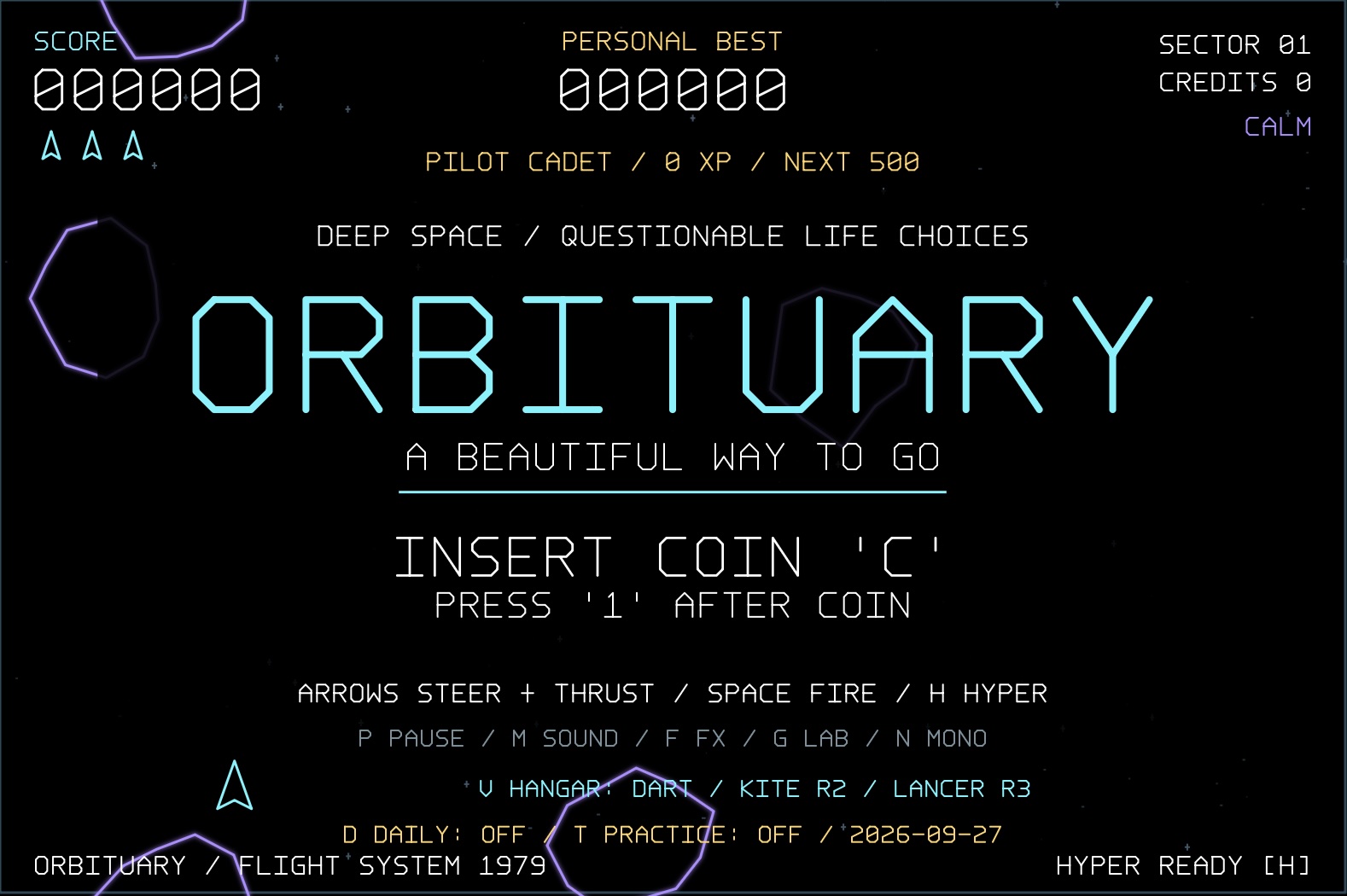 AstroCrash '79 gameplay screenshot
