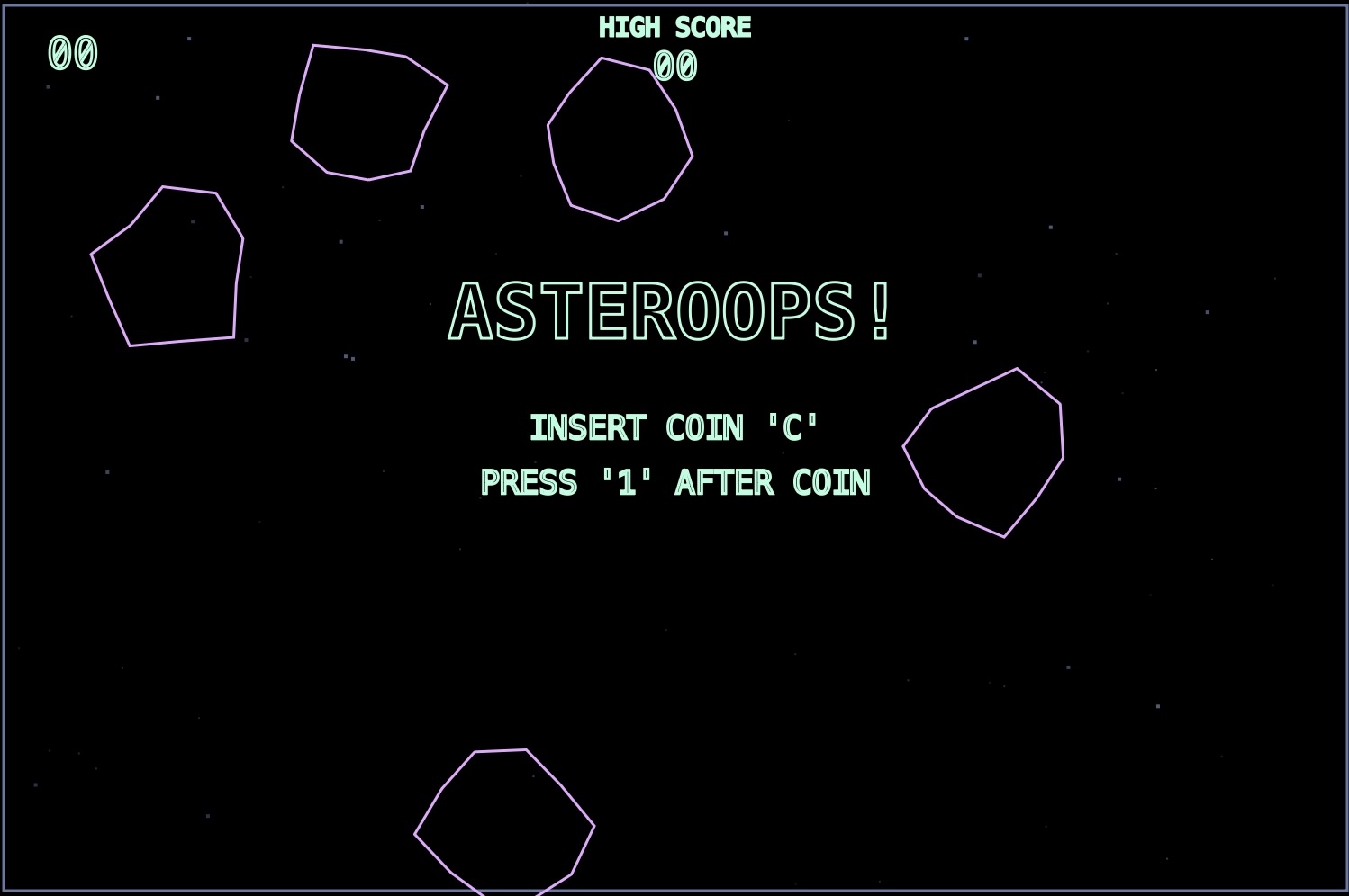 AstroCrash '79 gameplay screenshot